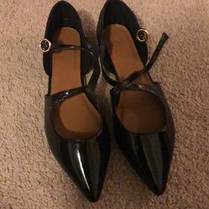 ‼️PRICE DROP! Topshop Patent Leather Flats‼️